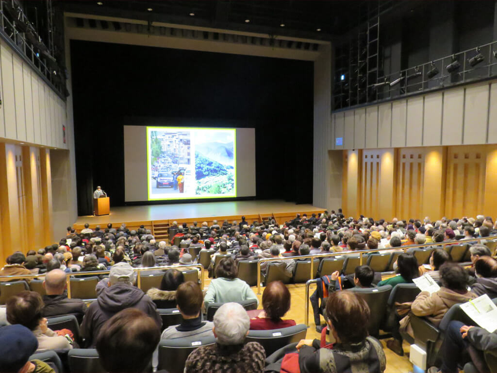 映画上映会の様子